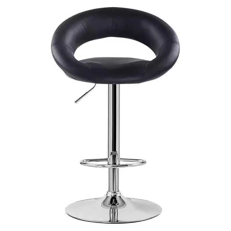 bar stools with backs adjustable height