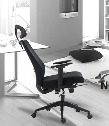 XC-10002 High Back Boss Chair With Leg Rest