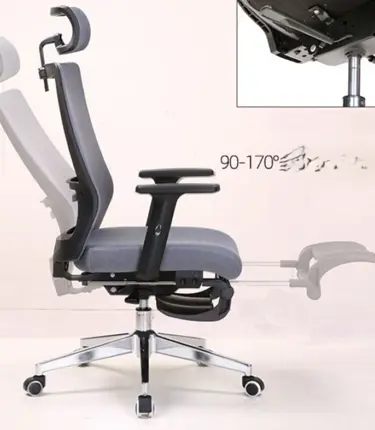 XC-30002 Comfortable Mesh Reclining Office Chair