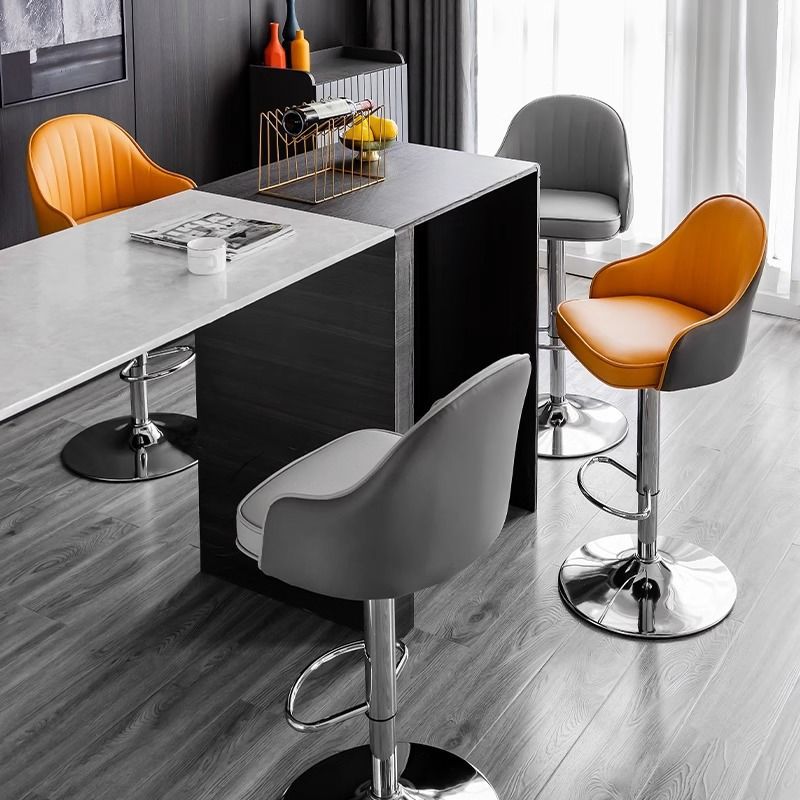 leather modern counter stools