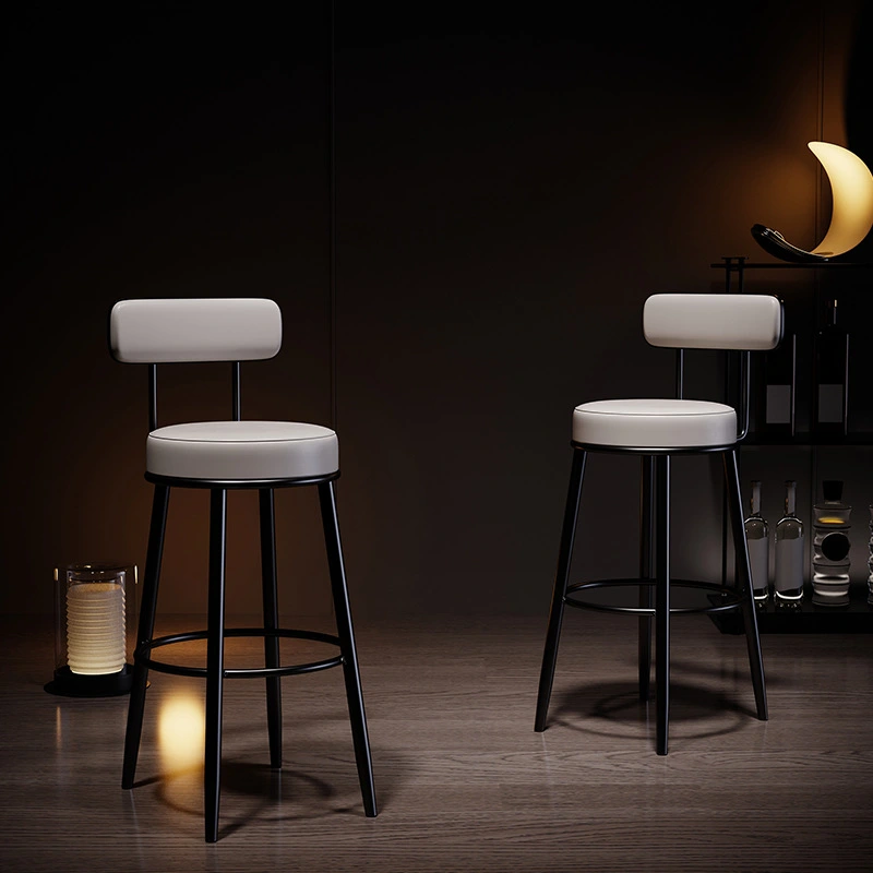 metal swivel bar stools with backs